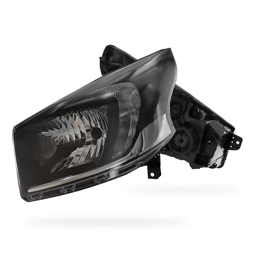 Vauxhall Vivaro X82 Black Headlights 20014 - 2019 OEM-Style Aftermarket Left & Right