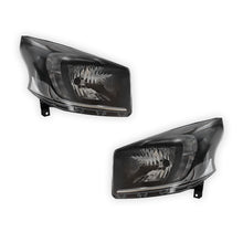 Vauxhall Vivaro X82 Black Headlights 20014 - 2019 OEM-Style Aftermarket Left & Right