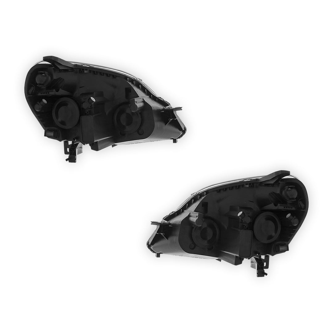 Vauxhall Zafira B MK2 Black Headlights 2005 - 2014 OEM-Style Aftermarket Left & Right