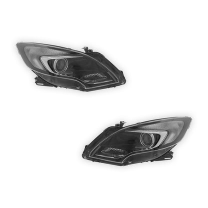 Vauxhall Zafira C Tourer Chrome Headlights 2011 - 2016 OEM-Style Aftermarket Left & Right