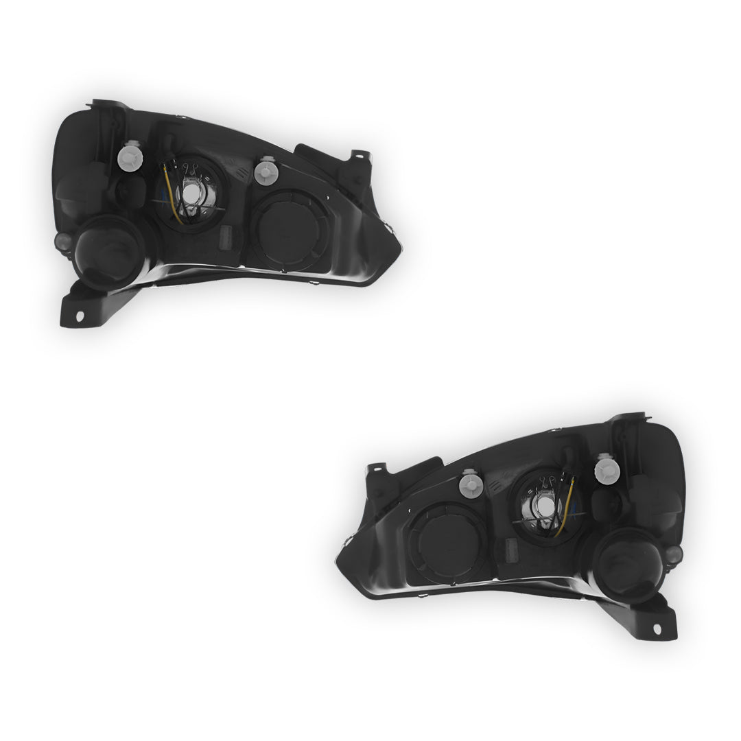 Vauxhall Combo MK2 Chrome Headlights 2001 - 2002 OEM-Style Aftermarket Left & Right