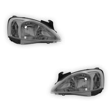 Vauxhall Combo MK2 Chrome Headlights 2002 - 2006 OEM-Style Aftermarket Left & Right