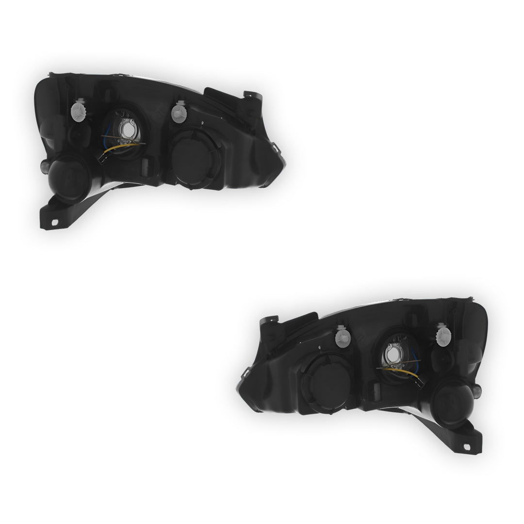 Vauxhall Combo MK2 Chrome Headlights 2002 - 2006 OEM-Style Aftermarket Left & Right