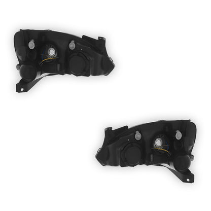 Vauxhall Combo MK2 Chrome Headlights 2002 - 2006 OEM-Style Aftermarket Left & Right