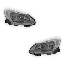 Vauxhall Corsa D Chrome Headlights 2011 - 2015 OEM-Style Aftermarket Left & Right