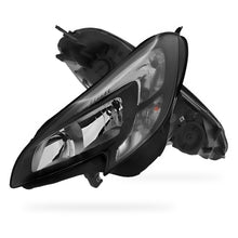 Vauxhall Corsa E Black Headlights 2014-2020 OEM-Style Aftermarket Left & Right