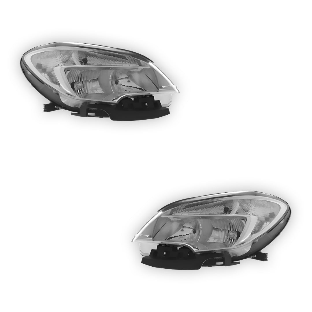 Vauxhall Mokka Chrome Headlights 2012 - 2017 OEM-Style Aftermarket Left & Right