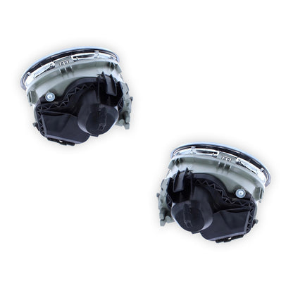Volkswagen Beetle Chrome Headlights 1999 - 2006 OEM-Style Aftermarket Left & Right