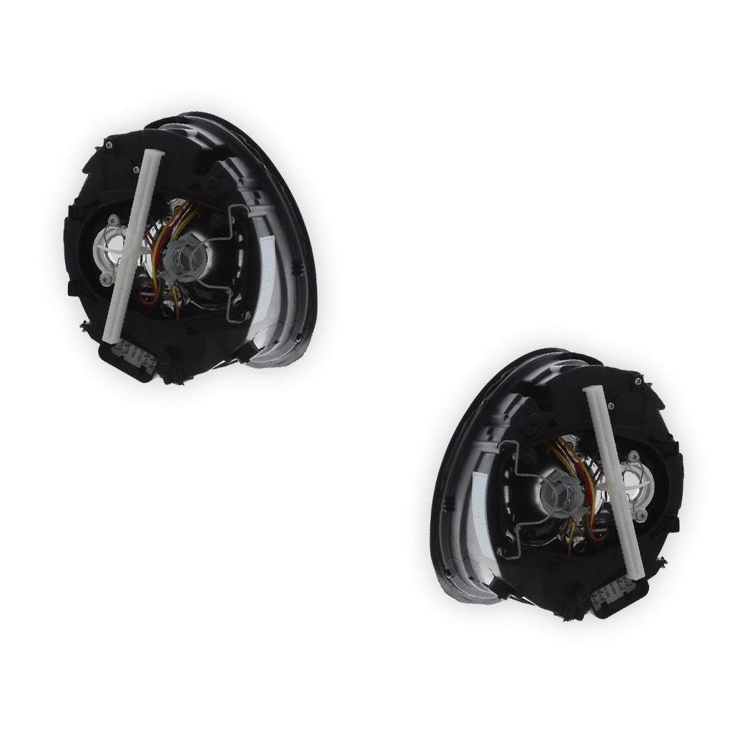 Volkswagen Beetle Chrome Headlights 2006 - 2011 OEM-Style Aftermarket Left & Right
