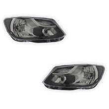 Volkswagen Caddy With Indicator at Top Black Headlights 2010 - 2016 OEM-Style Aftermarket Left & Right