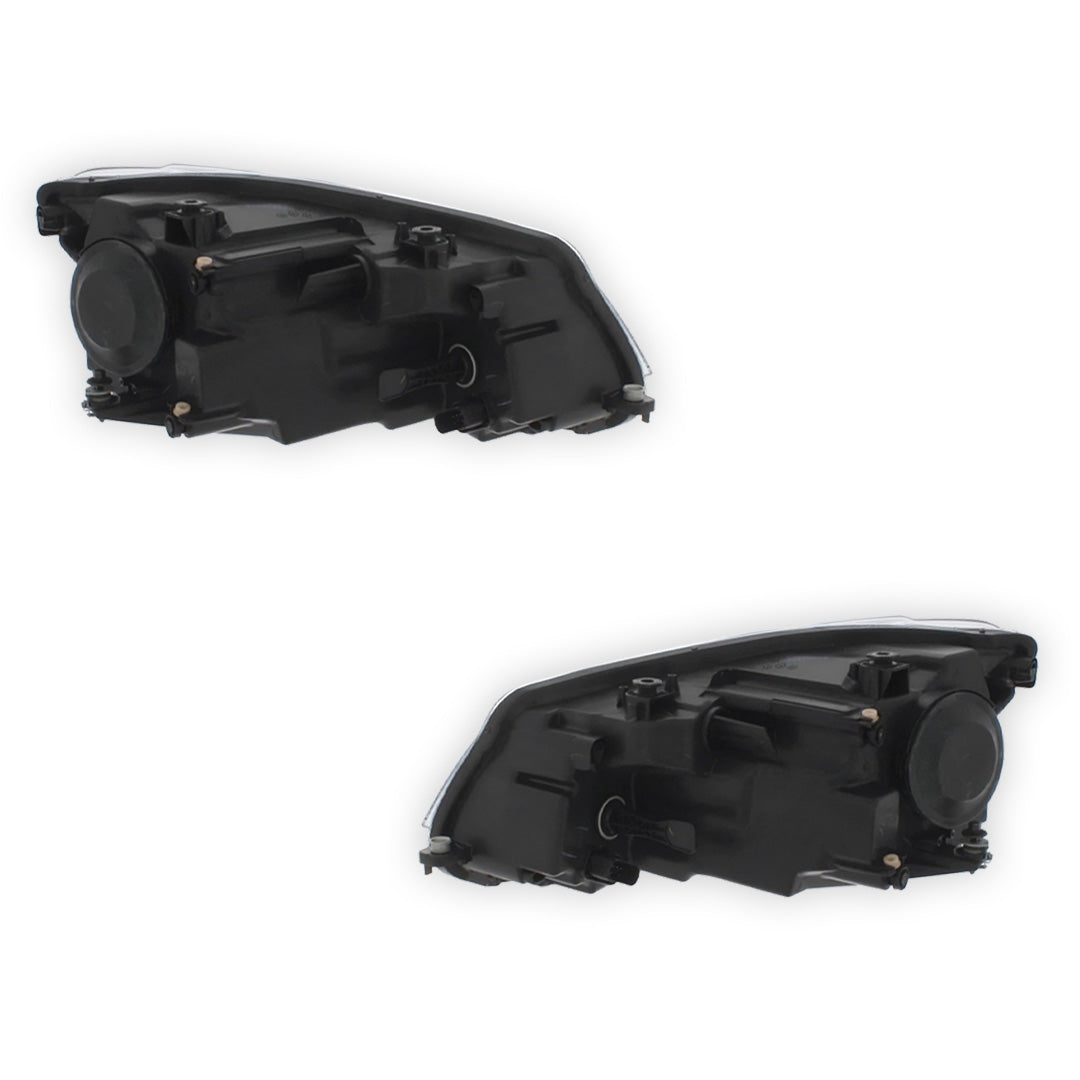 Volkswagen Caddy With Indicator at Top Black Headlights 2010 - 2016 OEM-Style Aftermarket Left & Right