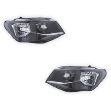 Volkswagen Caddy Black Headlights 2015 - 2021 OEM-Style Aftermarket Left & Right
