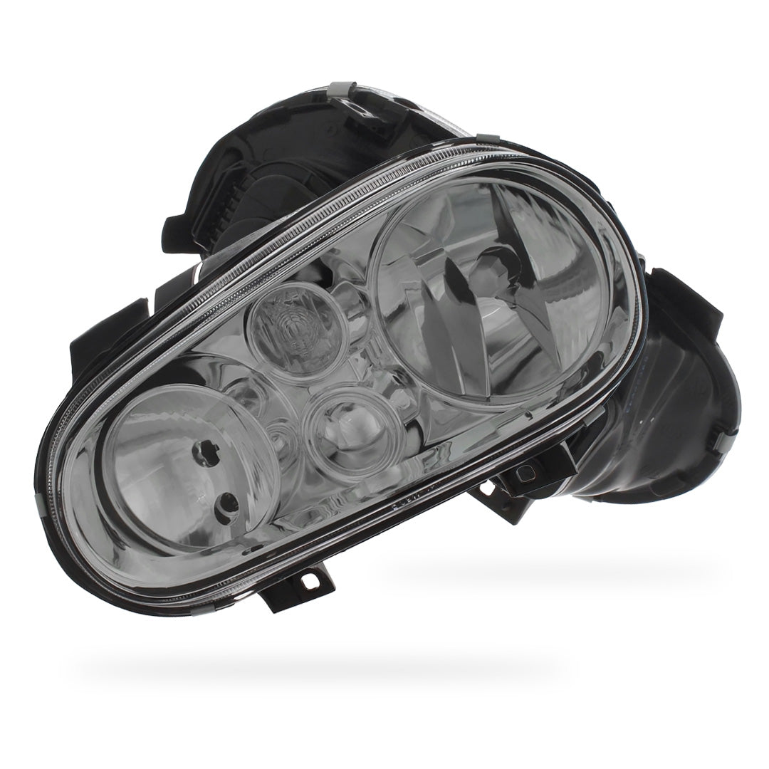 Volkswagen Golf MK4 Black Headlights 1998 - 2003 OEM-Style Aftermarket Left & Right