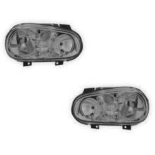 Volkswagen Golf MK4 Black Headlights 1998 - 2003 OEM-Style Aftermarket Left & Right