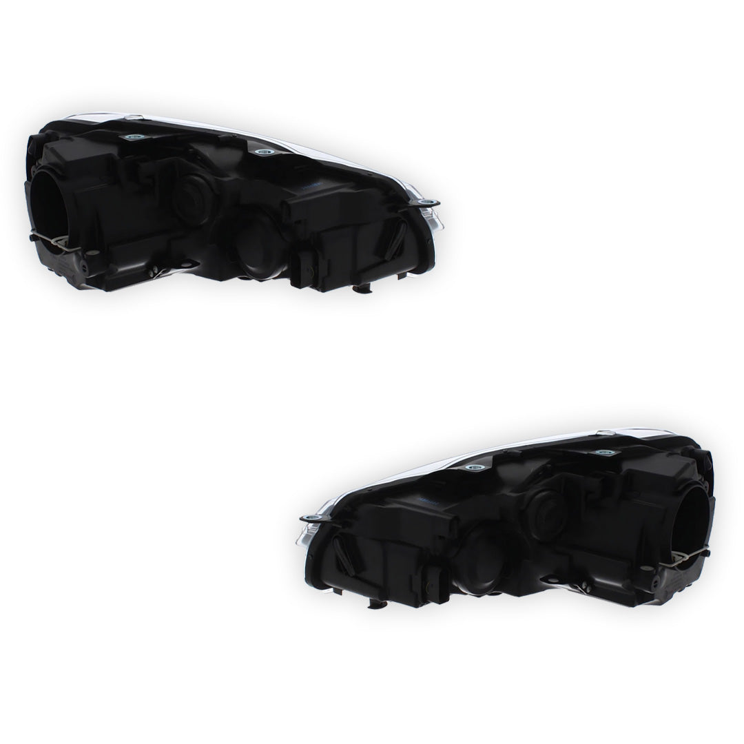 Volkswagen Golf MK6 Black Headlights 2009 - 2013 OEM-Style Aftermarket Left & Right