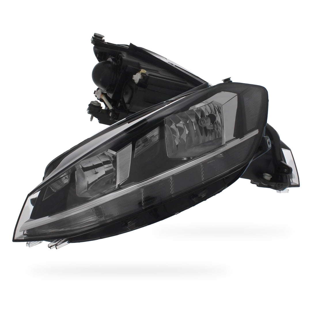 Volkswagen Golf MK7 Black Headlights 2017 - 2020 OEM-Style Aftermarket Left & Right