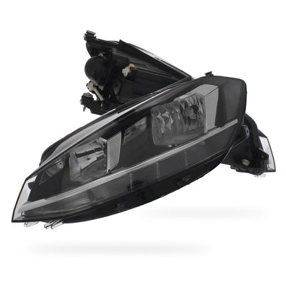 Volkswagen Golf MK7 Black Headlights 2017 - 2020 OEM-Style Aftermarket Left & Right