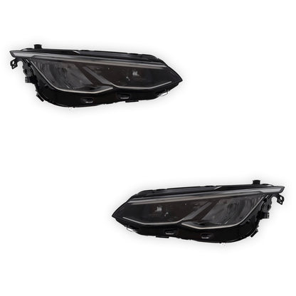 Volkswagen Golf MK8 Black Headlights 2020 - 2024 OEM-Style Aftermarket Left & Right