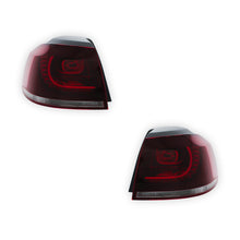 Volkswagen Golf R Mk6 Rear Tail Lights 2009 - 2013 OEM-Style Aftermarket Left & Right