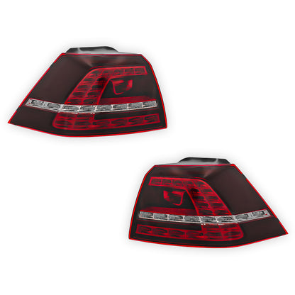 Volkswagen Golf Mk7 Outer Rear Tail Lights 2013 - 2017 OEM-Style Aftermarket Left & Right