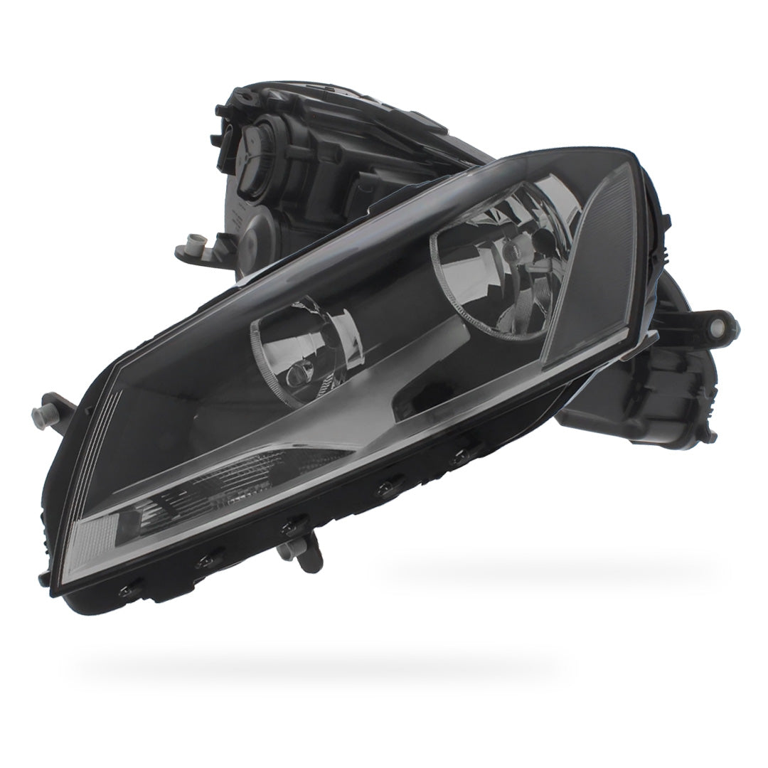 Volkswagen Passat B7 Black Headlights 2010 - 2015 OEM-Style Aftermarket Left & Right