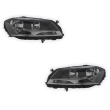 Volkswagen Passat B7 Black Headlights 2010 - 2015 OEM-Style Aftermarket Left & Right