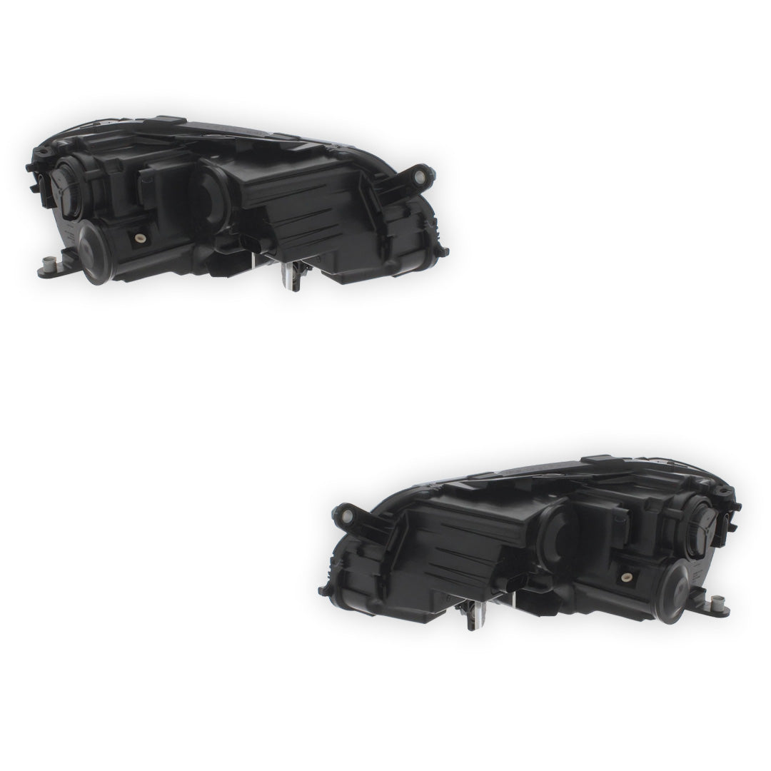 Volkswagen Passat B7 Black Headlights 2010 - 2015 OEM-Style Aftermarket Left & Right