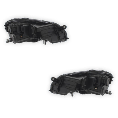 Volkswagen Passat B7 Black Headlights 2010 - 2015 OEM-Style Aftermarket Left & Right
