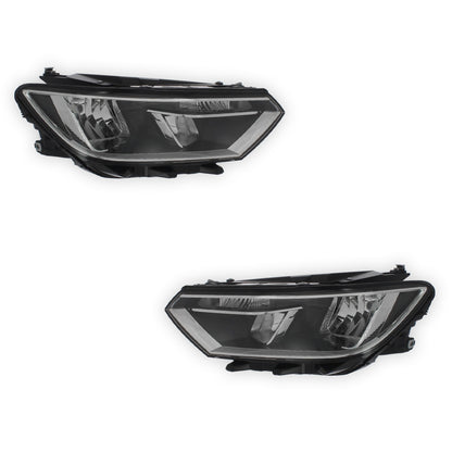 Volkswagen Passat B8 Black Headlights 2014 - 2019 OEM-Style Aftermarket Left & Right