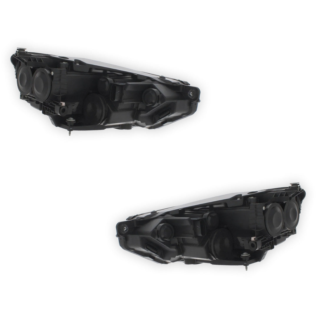 Volkswagen Passat B8 Black Headlights 2014 - 2019 OEM-Style Aftermarket Left & Right