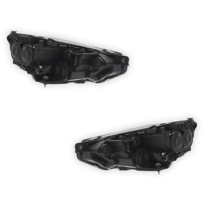 Volkswagen Passat B8 Black Headlights 2014 - 2019 OEM-Style Aftermarket Left & Right