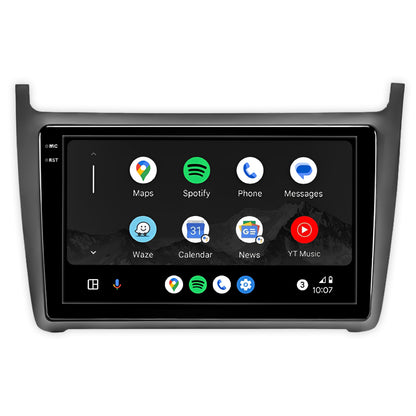 Volkswagen Polo 6R (2010 - 2017) 9" Wireless Android 13 Touchscreen Stereo for Apple CarPlay / Android Auto