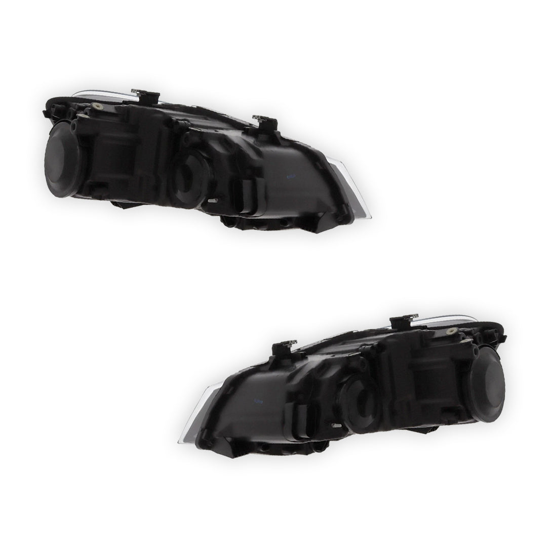 Volkswagen Polo MK5 6R Black Headlights 2009 - 2015 OEM-Style Aftermarket Left & Right