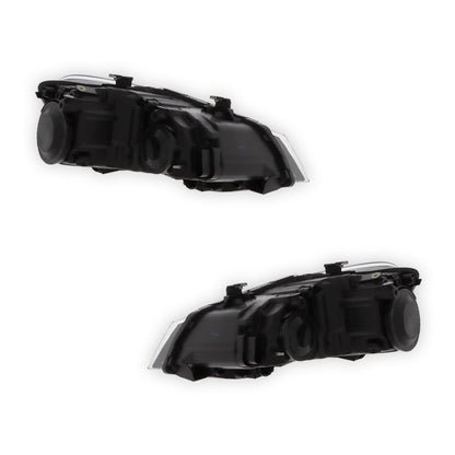 Volkswagen Polo MK5 6R Black Headlights 2009 - 2015 OEM-Style Aftermarket Left & Right