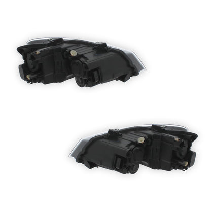 Volkswagen Polo MK5 6R Black Headlights 2014 - 2018 OEM-Style Aftermarket Left & Right