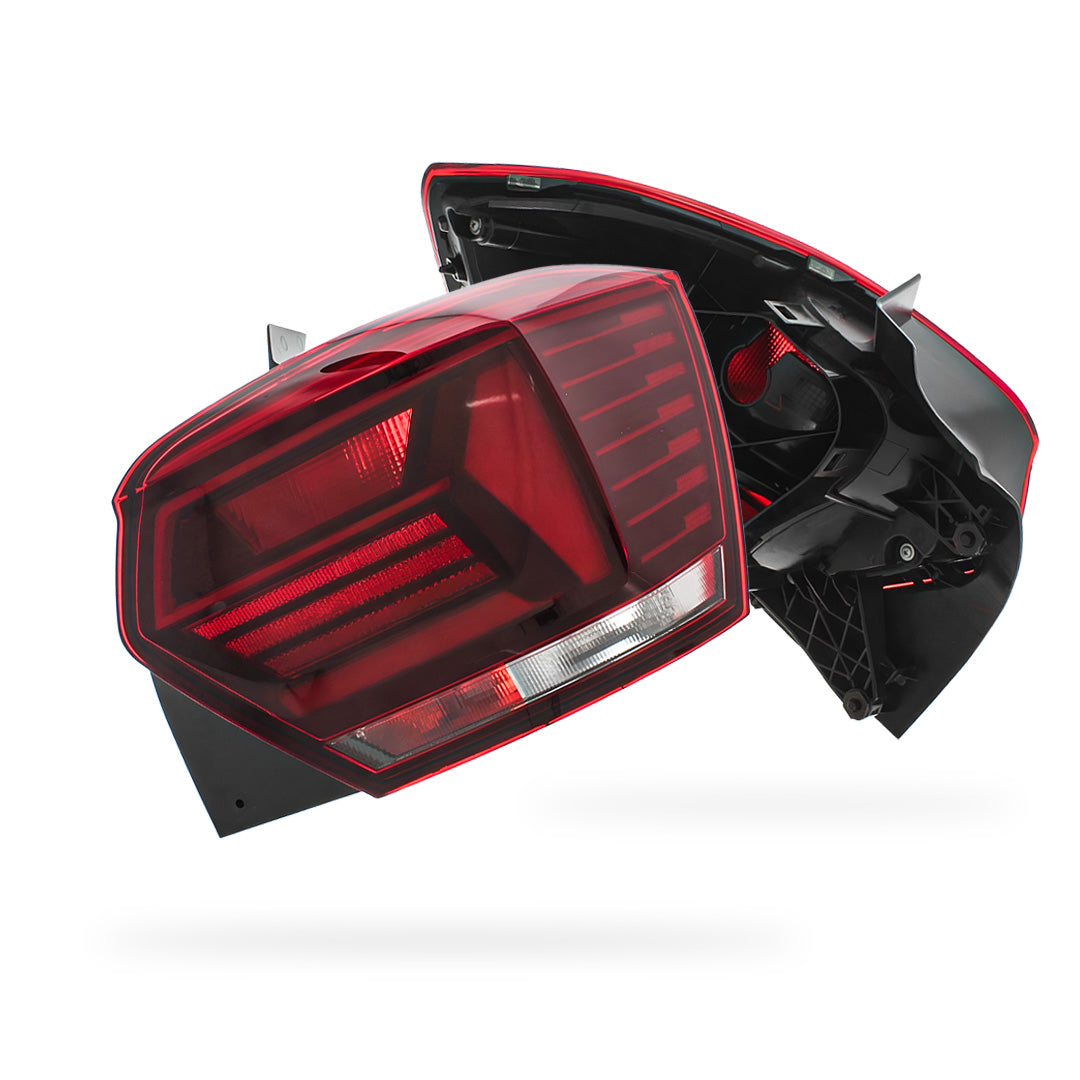 Volkswagen Polo Mk6 Rear Tail Lights 2017 - 2022 OEM-Style Aftermarket Left & Right