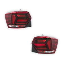 Volkswagen Polo Mk6 Rear Tail Lights 2017 - 2022 OEM-Style Aftermarket Left & Right