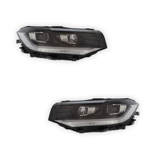 Volkswagen T-Cross Black Headlights 2019 - 2024 OEM-Style Aftermarket Left & Right