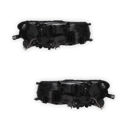 Volkswagen T-Cross Black Headlights 2019 - 2024 OEM-Style Aftermarket Left & Right