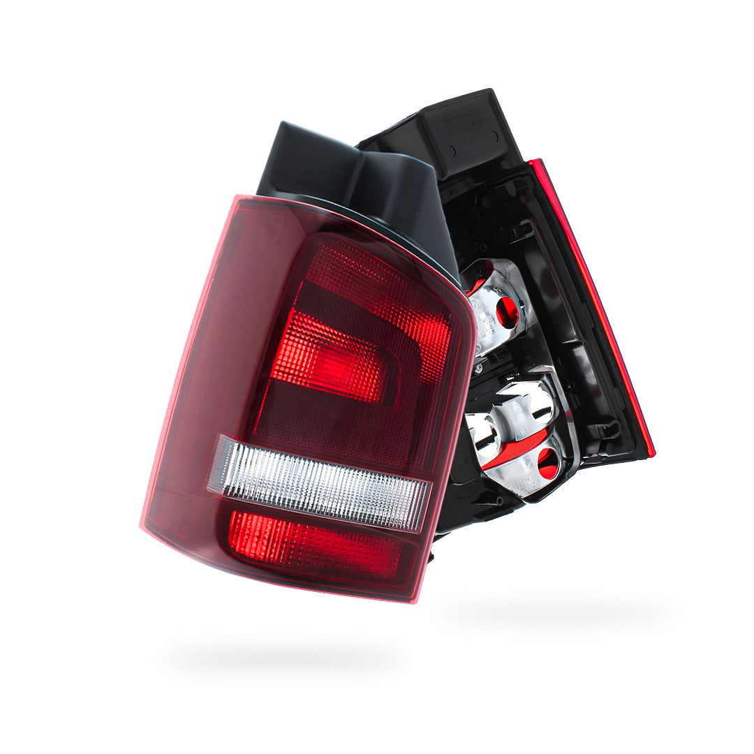 Volkswagen T5 Transporter Clear Rear Tail Lights 2010 - 2016 OEM-Style Aftermarket Left & Right