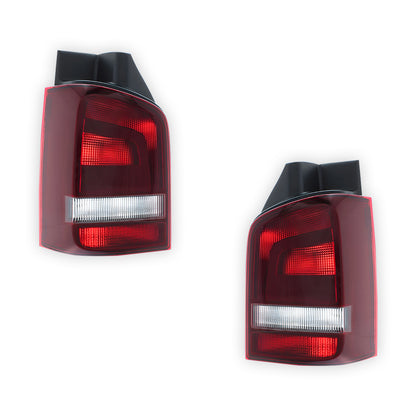 Volkswagen T5 Transporter Smoked Rear Tail Lights 2010 - 2016 OEM-Style Aftermarket Left & Right
