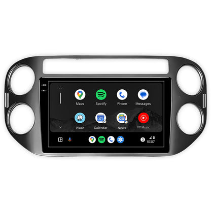 Volkswagen Tiguan 5N (2008 - 2016) 9" Wireless Android 13 Touchscreen Stereo for Apple CarPlay / Android Auto