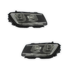 Volkswagen Tiguan Black Headlights 2016 - 2021 OEM-Style Aftermarket Left & Right