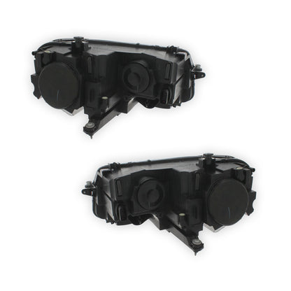 Volkswagen Tiguan Black Headlights 2016 - 2021 OEM-Style Aftermarket Left & Right