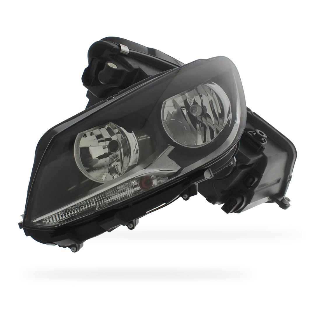 Volkswagen Touran 1T Black Headlights 2010 - 2016 OEM-Style Aftermarket Left & Right