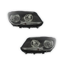 Volkswagen Touran 1T Black Headlights 2010 - 2016 OEM-Style Aftermarket Left & Right