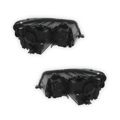 Volkswagen Touran 1T Black Headlights 2010 - 2016 OEM-Style Aftermarket Left & Right