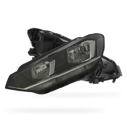 Volkswagen Touran 5T Black Headlights 2015 - 2025 OEM-Style Aftermarket Left & Right