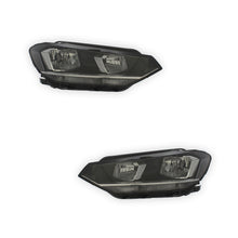 Volkswagen Touran 5T Black Headlights 2015 - 2025 OEM-Style Aftermarket Left & Right