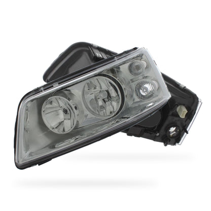 Volkswagen Transporter T5 Twin Reflector Black Headlights 2003 - 2010 OEM-Style Aftermarket Left & Right